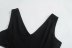 spring V-neck shoulder strap hollow dress NSAM39851