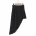 temperament asymmetrical bag hip long skirt NSAM39868