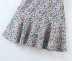 fashion high-waisted printed suspender dress  NSLD39876