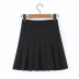 irregular waist paste adjustable fashion pleated skirt NSAC39890