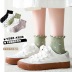 candy color sweat-absorbent cotton socks  NSFN39916