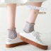 candy color sweat-absorbent cotton socks  NSFN39916