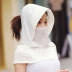 Folding Breathable Veil Covering Face Sun Hat NSCM39925