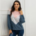 new fashion long-sleeved pullover blouse  NSSA39963