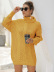 hedging mid-length high-neck twist knitted sweater NSSA39982