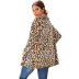 abrigo de lana de largo medio con estampado de leopardo de solapa cálida NSSA39987