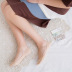 ice silk invisible silicone non-slip breathable socks  NSFN40061
