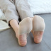 Sling calcetines invisibles de encaje de malla transpirable NSFN40098
