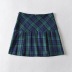  high waist lotus leaf stitching pleated skirt NSAC40307