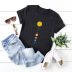 space starry sky map cotton t-shirt NSSN40330