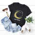 Space Moon Starry Sky Pure Cotton T-Shirt NSSN40359