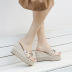 thick bottom waterproof platform rhinestone fashion sandals  NSHU40391