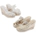 summer new high-heeled beach slippers NSHU40405