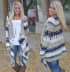 color matching long-sleeved knitted cardigan NSYF47087