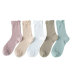 Solid color breathable sports socks NSFN47205