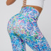 printing high waist stretch sports yoga pants NSNS47246