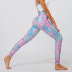 printing high waist stretch yoga pants NSNS47272