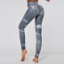 pantalones de yoga de costura de impresión NSNS47301