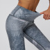 pantalones de yoga de costura de impresión NSNS47301