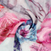 Fashion flower print chiffon shirt NSKX47358