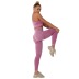 Light support sport bra & seamless wideband waist legging set NSLX48726