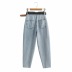 Retro Loose Belt Straight Jeans NSAC48767