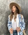 blue and white porcelain embroidered jacket NSAC48770