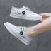 thick-soled round toe lace-up casual shoes NHTZY49080