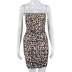 summer sexy fashion leopard dress  NSMI49226