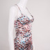sexy fashion leopard print V-neck skirt dress NSMI49229