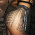sexy strap stitching Skirt  NSXYA49347