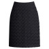 woven drape high waist  skirt NSYZ49404