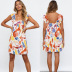 summer new printed sexy backless dress  NSYD49501