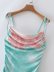 spring tie-dye drawstring suspender dress NSAM49505