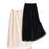  elastic waist simple yarn skirt   NSYZ49644