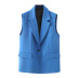 loose temperament sleeveless suit jacket  NSAM49728