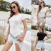 Summer new round neck casual clothing NSLM49846