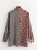fashion drape color matching shirt NSAM50054