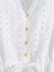 vestido hueco bordado con mangas abullonadas NSAM50063
