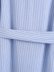 neckline lace belt long shirt  NSAM50064