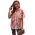 summer new pattern printing short-sleeved shirt NSSI50094