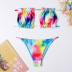 Tie-Dye Split Gradient Color Swimwear NSALS50304