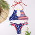 retro stars flag bikini swimsuit NSALS50308