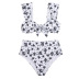 printed two-piece swimsuit NSALS50333