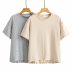 spring cotton short-sleeved sweatshirt NSAM50351