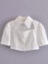 new style short white shirt NSAM50395