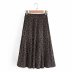 falda floral de cintura alta NSAM50412