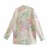 spring linen printed blouse NSAM50449