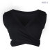 summer sleeveless tie cropped short vest NSLIH50506