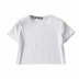 elastic loose short-sleeved T-shirt  NSHS50541